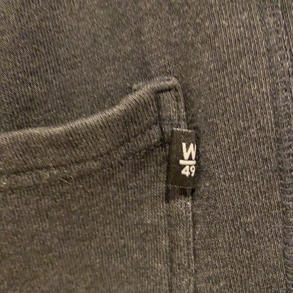 West 49 Large Charcoal Gray Athletic Pant - Picture 9 of 12